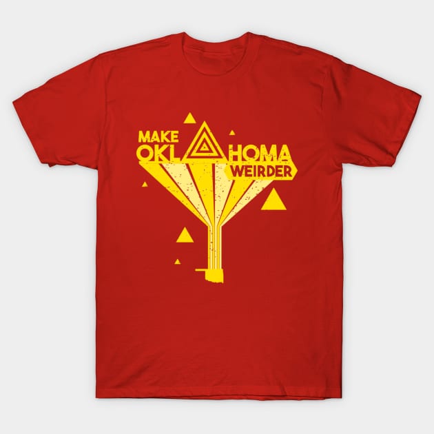 Make Oklahoma Weirder - EggOKC T-Shirt by weirderOK